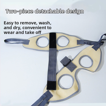 Uzlabots kaķu kopšanas hamaks dušai un nagu griešanai, ar aizsardzību pret skrāpējumiem un kodieniem, ar fiksējošu somu.