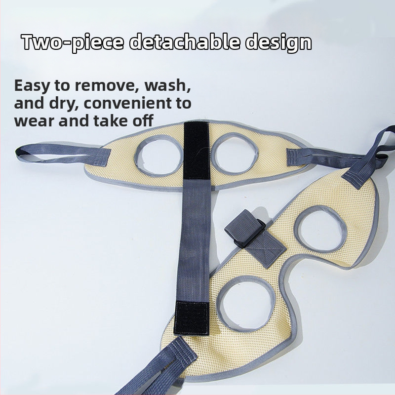 Uzlabots kaķu kopšanas hamaks dušai un nagu griešanai, ar aizsardzību pret skrāpējumiem un kodieniem, ar fiksējošu somu.