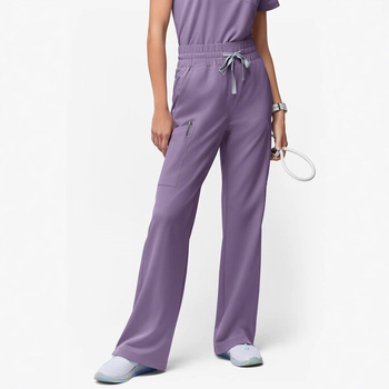 Unisex zdravotnícka súprava do práce, krátke rukávy, V-krk, materiál polyester/elastan, odvádza vlhkosť (72% polyester, 7% elastan), pre nemocničné kliniky a veterinárne kliniky, jeseň 2025