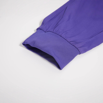 Unisex set medicinskih scrubs s odvlačenjem vlage poliester-elastan smjesa (72% poliester, 7% elastan), V-izrez, kratki rukav, bolničko/kliničko nošenje