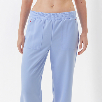 Set medicinske uniforme za osoblje s vlagu odvodećim materijalom, kratki rukav, V-izrez, unisex; poliester 72% / spandeks 7%