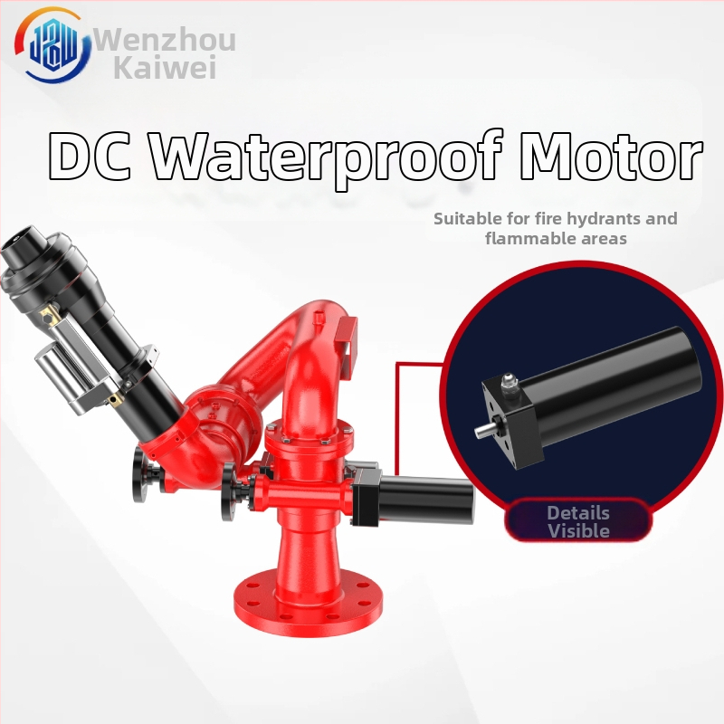 Bezkolektora DC motors 120W, ūdensizturīgs, zemūdens piedziņa, sprādzienizturīgs, spriegums 24-29V