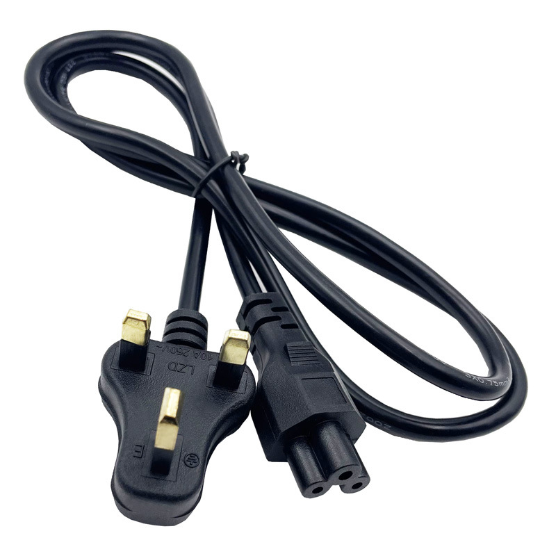 Long Zhengda лаптоп кабел за захранване с британски BS 1363, трижилен, PVC обвивка