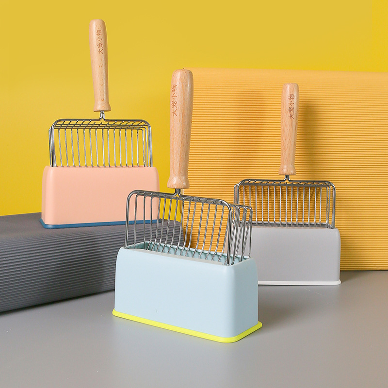 Skladovacia krabička na lopatku na mačaciu stelku – Plast, Prenosná, Pre mačky, Značka: Big Pet Small Thing