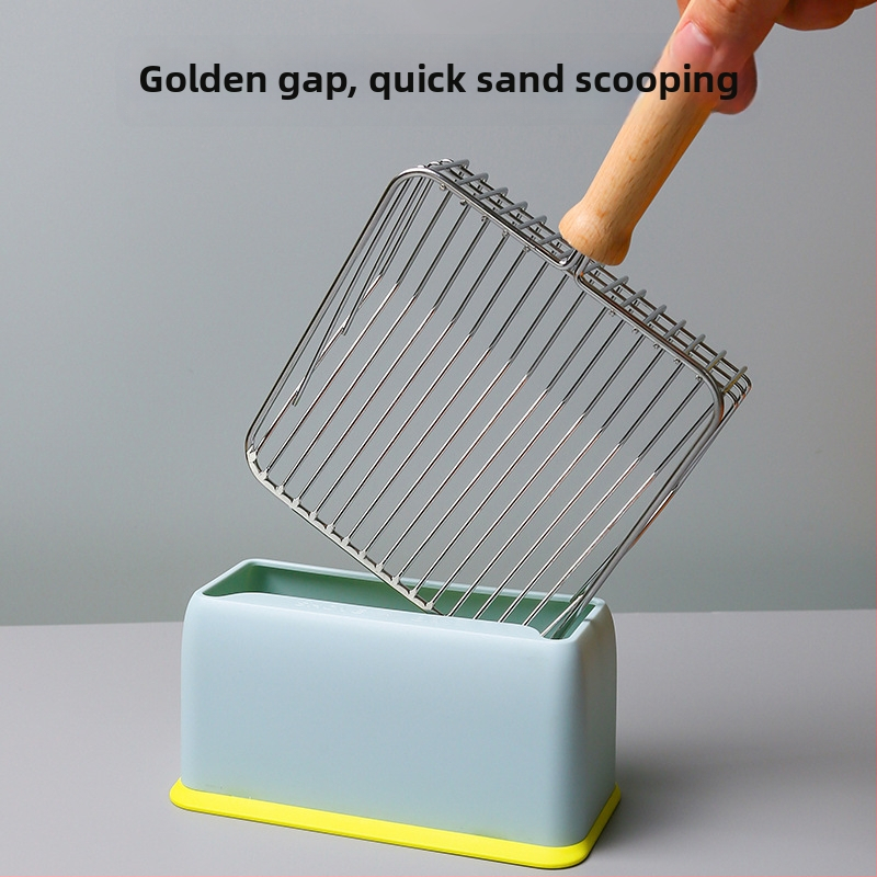 Skladovacia krabička na lopatku na mačaciu stelku – Plast, Prenosná, Pre mačky, Značka: Big Pet Small Thing