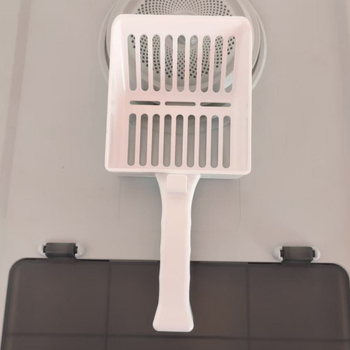 Mačacia lopatka na piesok pre minerálny a tofu piesok, s jemnými otvormi, plastový čistiaci nástroj pre domáce zvieratá