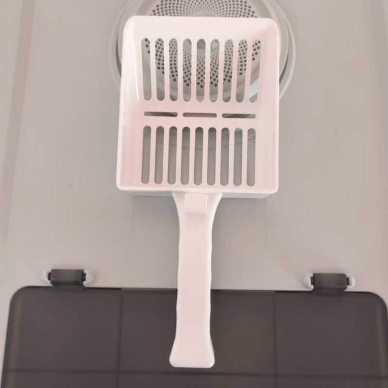 Mačacia lopatka na piesok pre minerálny a tofu piesok, s jemnými otvormi, plastový čistiaci nástroj pre domáce zvieratá