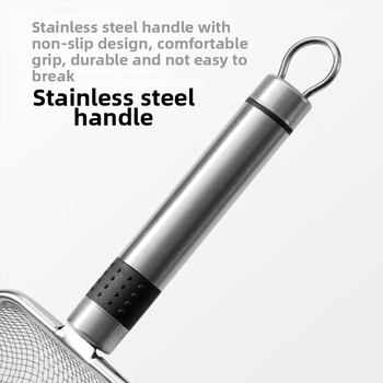 Lopată pentru nisip de pisică, din oțel inoxidabil, cu găuri fine