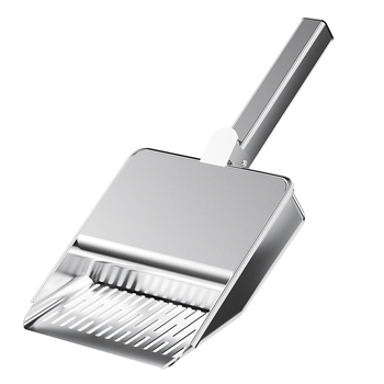 Macskaalom-szedegető kanál fedéllel, rozsdamentes acélból, többfunkciós, finom lyukakkal