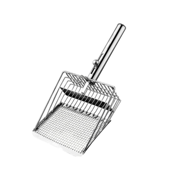 POPOCOLA fém macskaalmokhoz való lapát | Anyag: krómozott vas | Macskáknak | Nem importált