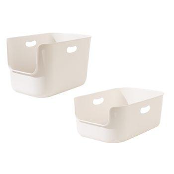 Kutija za pijesak mačaka, poluzatvoren kvadratni dizajn, PP materijal, marka HAWoo