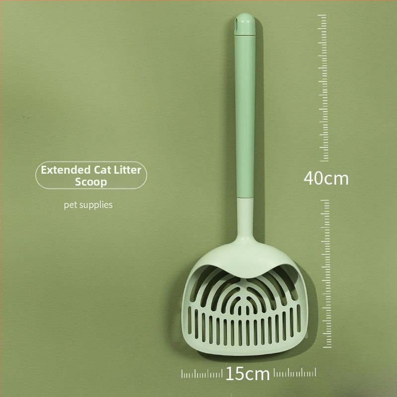 Macskaalomkanál hosszú nyéllel — műanyag, magánmárkás