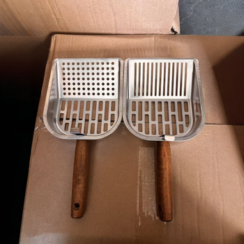 Macskaalom-lapát fából készült nyéllel és kampóval – otthoni használatra, többfunkciós lapát