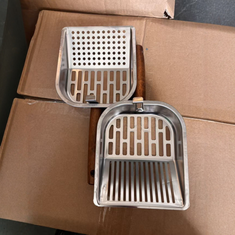 Macskaalom-lapát fából készült nyéllel és kampóval – otthoni használatra, többfunkciós lapát