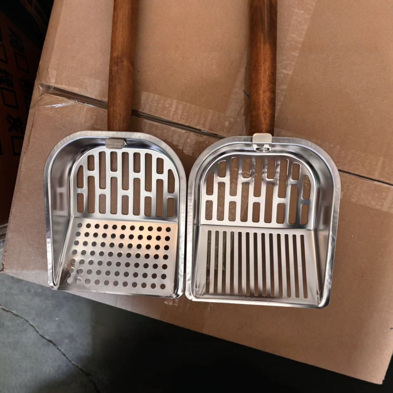 Macskaalom-lapát fából készült nyéllel és kampóval – otthoni használatra, többfunkciós lapát