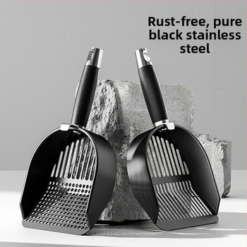 Macskaalmotál lapát, ABS műanyag, kétfunkciós kialakítás, finom lyukú