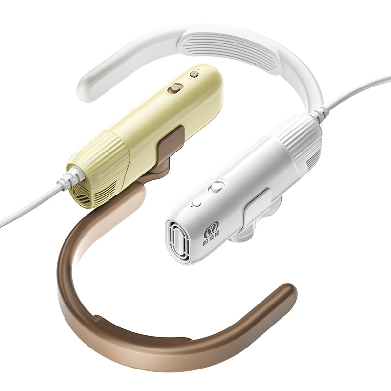 Στεγνωτήρας περιποίησης κατοικίδιων με κρεμάμενο γύρω από τον λαιμό σχεδιασμό, μοντέλο M1, 1200–1599W, 220V, προστασία από υπερθέρμανση, κινητήρας brushless