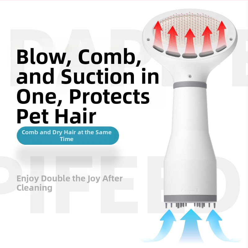 Viskas viename plaukų džiovintuvas augintiniams – šunims ir katėms, iki 1000W, 220V, namų naudojimui
