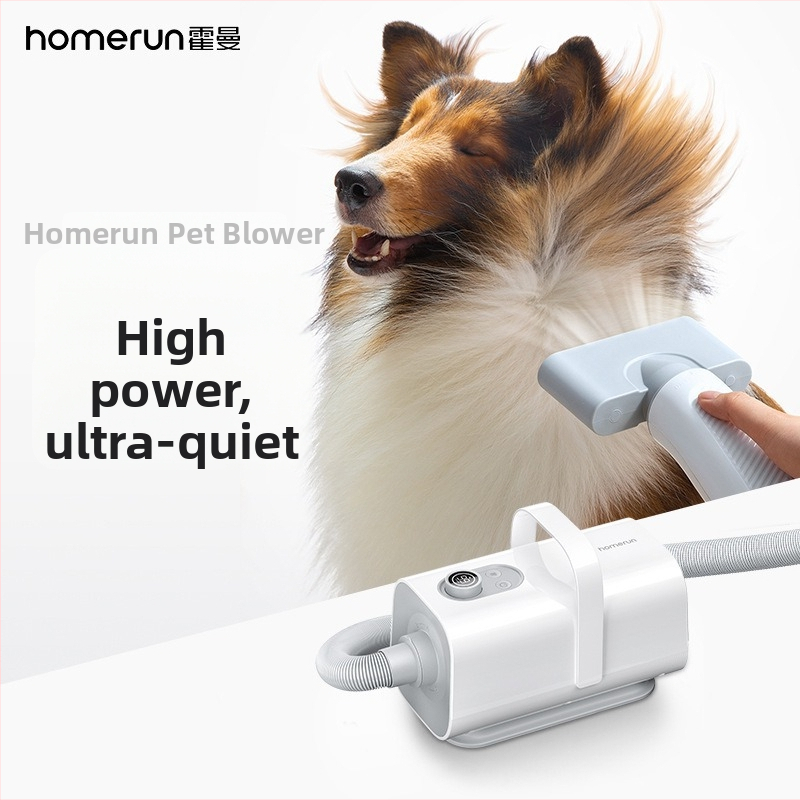 Viso vieno gyvūnų plaukų džiovintuvas su įmontuota šukele – Pd10 Hörmann Water Blower, 2000W+, DC variklis, 220V