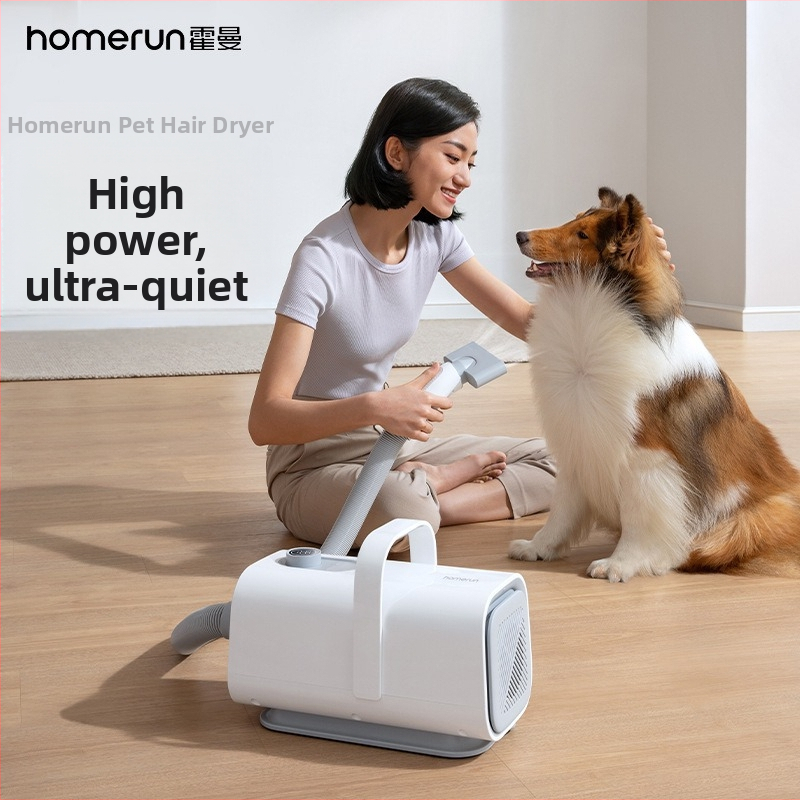 Viso vieno gyvūnų plaukų džiovintuvas su įmontuota šukele – Pd10 Hörmann Water Blower, 2000W+, DC variklis, 220V