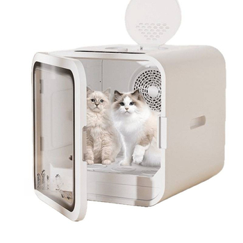 Mājdzīvnieku žāvēšanas un mazgāšanas kastīte – Automātiska žāvēšana kaķiem un suņiem, 1600–1999W, universāla izmantošana, bez rotējošas rokas