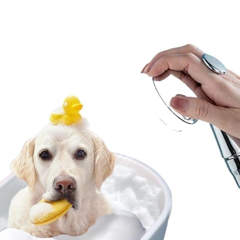 Duză de baie pentru câini — Material PVC, Îngrijire blănii, Aerator booster, Brand: Default item