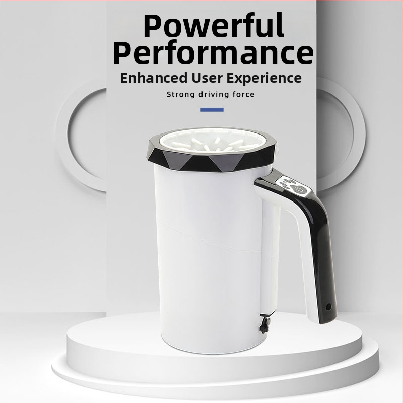 Yafitte Spălător Automate de Labe pentru Câini, USB Încărcare, ABS Corp, Mâner Ergonomic, Pachet 18