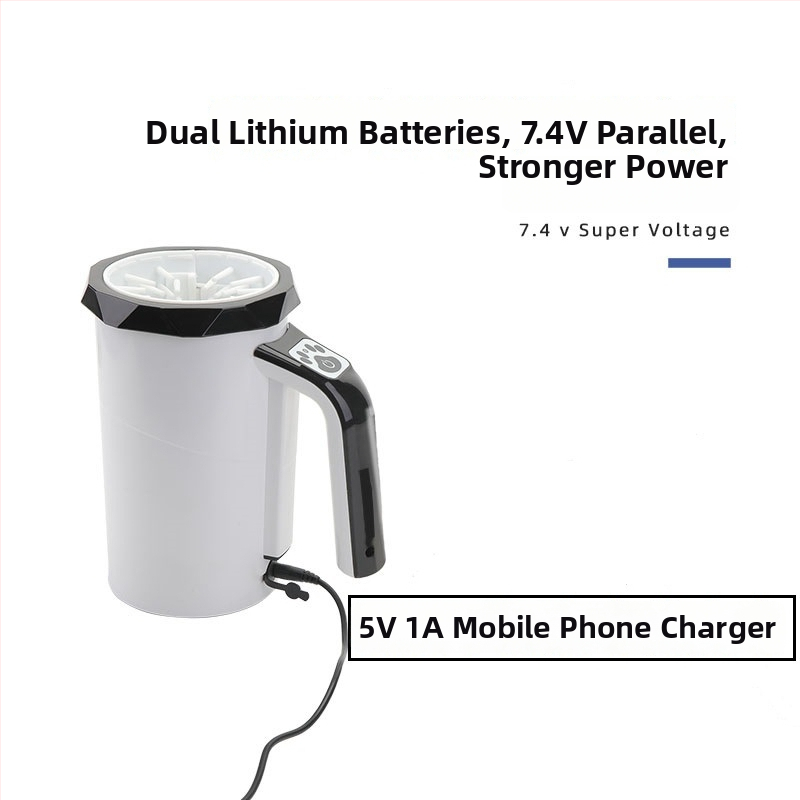 Yafitte Spălător Automate de Labe pentru Câini, USB Încărcare, ABS Corp, Mâner Ergonomic, Pachet 18