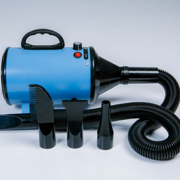 Mājdzīvnieku kopšanas pūtējs ar regulējamu ātrumu un sprauslu, 2000W AC motoru, 220V, pārkaršanas aizsardzība