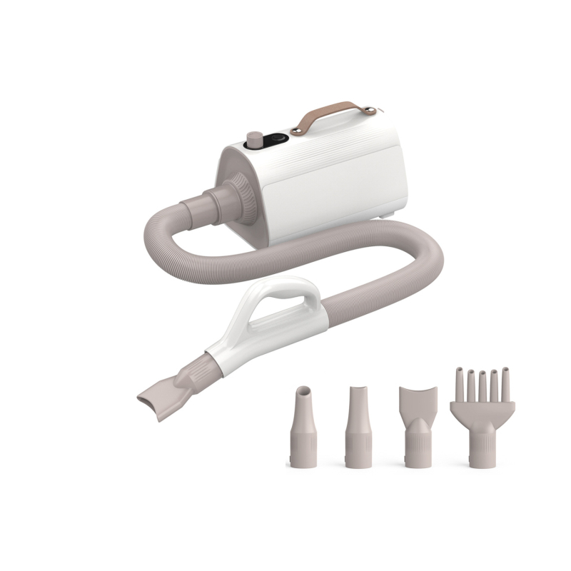 Mājdzīvnieku žāvēšanas pūtējs — jaudīgs, kluss, bez pakaramā rokas dizains, modelis GDF01B, 1600W, AC motors, 110V, spirālveida apkures elements