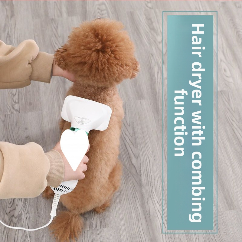 Kaķu un suņu matu žāvētājs – viss vienā vannas procedūrai un ātrai žāvēšanai, DC motors, 2000W+, spirālveida apkures elements, pārkaršanas aizsardzība, spriegums ≤36V