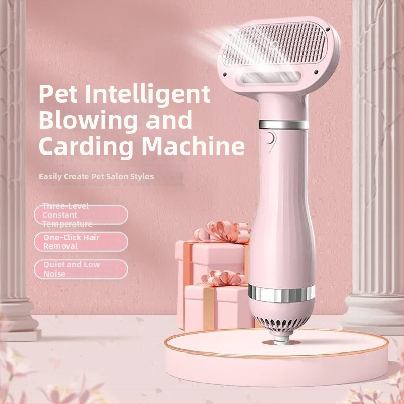 Kaķu un suņu matu žāvētājs – viss vienā vannas procedūrai un ātrai žāvēšanai, DC motors, 2000W+, spirālveida apkures elements, pārkaršanas aizsardzība, spriegums ≤36V