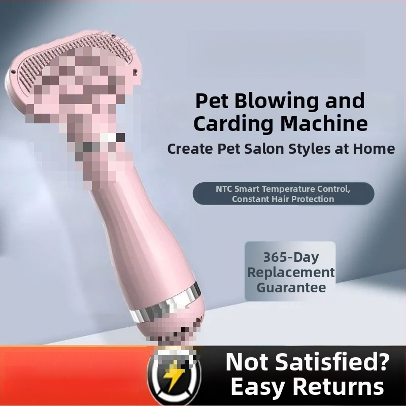 Kaķu un suņu matu žāvētājs – viss vienā vannas procedūrai un ātrai žāvēšanai, DC motors, 2000W+, spirālveida apkures elements, pārkaršanas aizsardzība, spriegums ≤36V