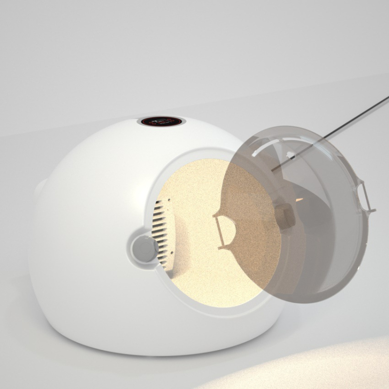 Automātiska mājdzīvnieku žāvētājs suņiem un kaķiem ar aizsardzību pret pārkaršanu – PF018, zem 1000W, 110V, AC motors