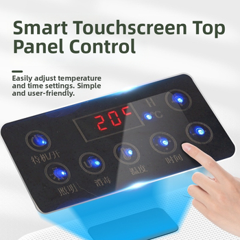 Mājdzīvnieku žāvēšanas kaste CW-026-A ar UV dezinfekciju, regulējama temperatūra 20-50°C, 1000-1199W, 220V