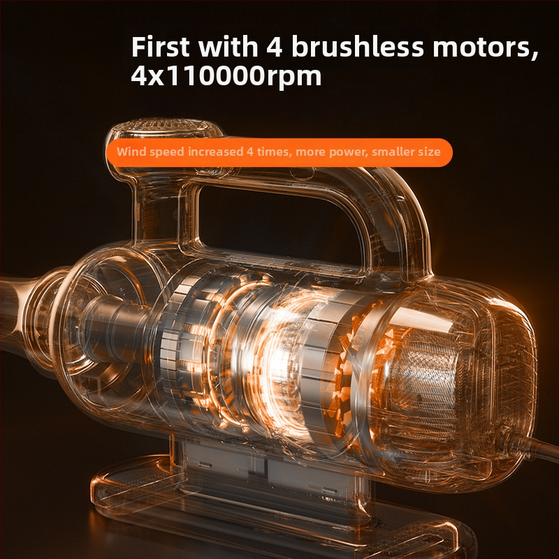 Keturių ratų be šepetėlių vandens pūstuvas PD-8900, 2000W+, 220V