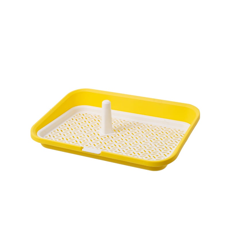 Toalet za pse s pedestalom za sprječavanje gazenja po fekalijama, urin za male pse, ogradica za pse (Materijal: PP; Uvoz: Ne; Privatna marka: Nema)