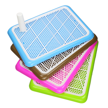 Кучешка тоалетна със стойка и неплъзгаща се основа — пластмаса; Марка Pet Tsai; Частен етикет лицензиран: Да