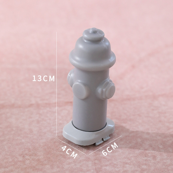 Zaštita od prskanja za pseću WC s vertikalnom stupom — plastika, domaća marka, nije uvezeno