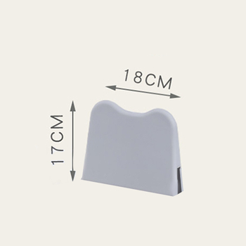 Zaštita od prskanja za pseću WC s vertikalnom stupom — plastika, domaća marka, nije uvezeno