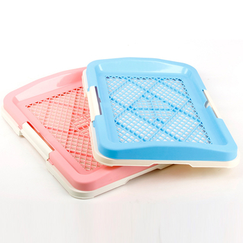 Troublemaker kućna toalet za pse s rešetkastim dizajnom – za mužske pse, plastika, zdravlje i higijena