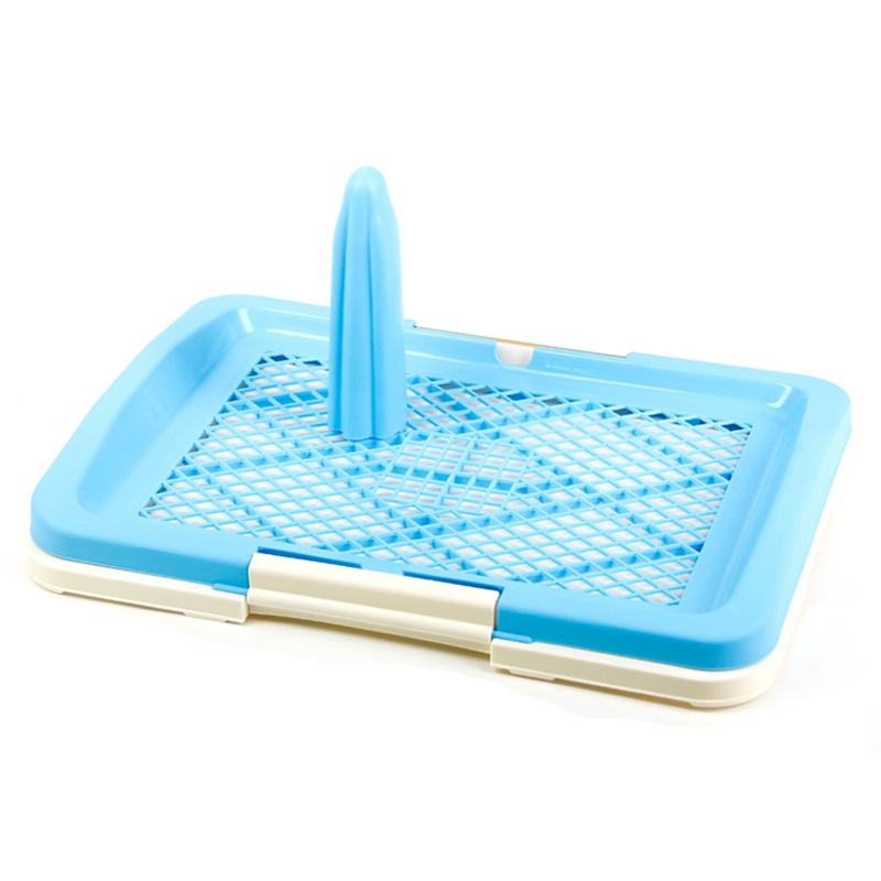 Troublemaker kućna toalet za pse s rešetkastim dizajnom – za mužske pse, plastika, zdravlje i higijena