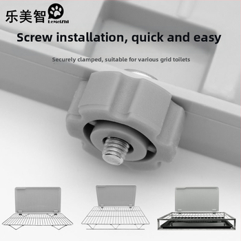 Toaleta pre psa s prepážkou, na stenu namontovaná, proti striekaniu, z plastu, Značka What a Beautiful