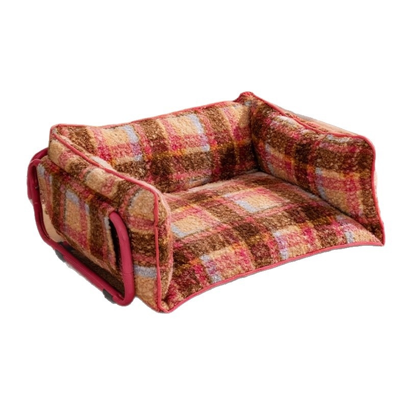 Гнездо за домашни любимци за кучета — Материал: PP памук + метална тръба; Категория: гнездо за домашни любимци; Подходящо за: кучета; Почистване: мие се; Монтаж: лесен