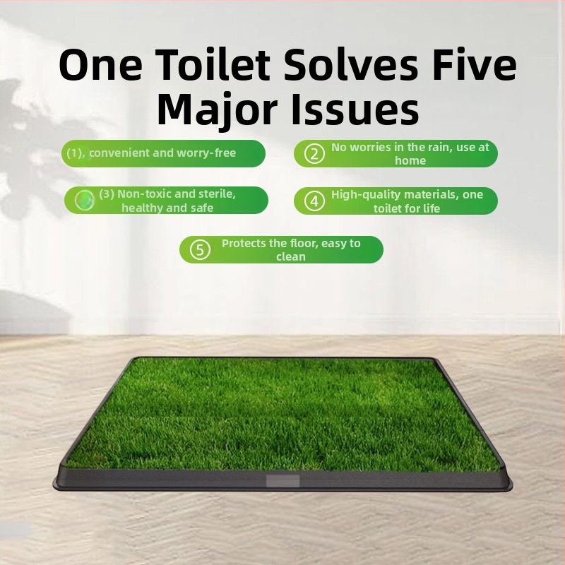 Podložka pre psiu toaletu – prateľná, vysoká hustota umelej trávy, plastový podklad