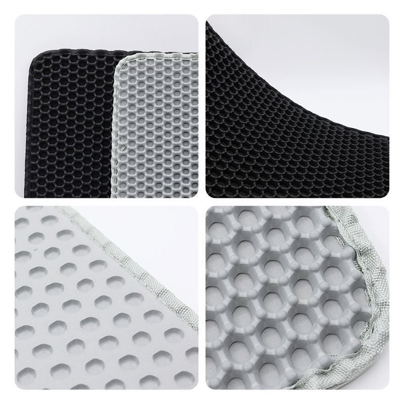 Podloga za mačji pijesak, dvostruko filtriranje, zaštita od prskanja, sprječava izbacivanje pijeska, prilagođeni oblik