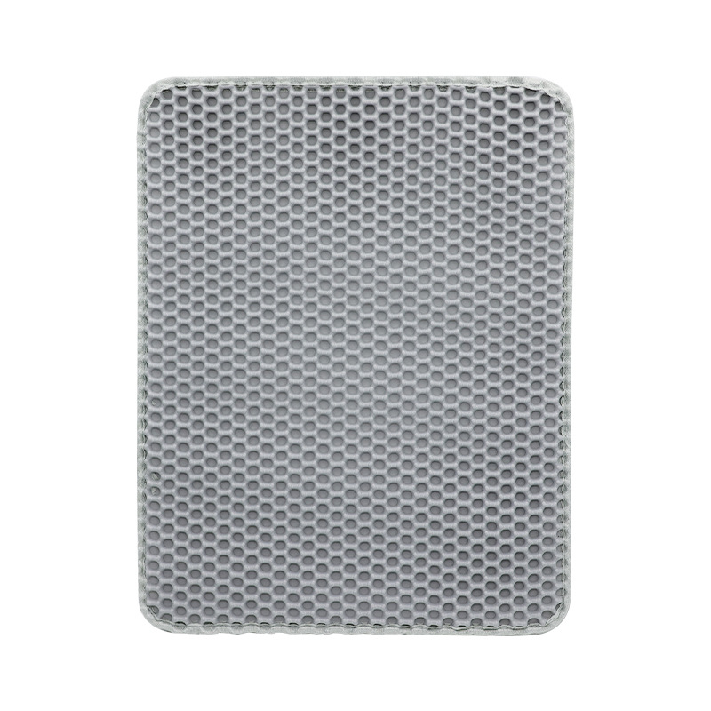 Podloga za mačji pijesak, dvostruko filtriranje, zaštita od prskanja, sprječava izbacivanje pijeska, prilagođeni oblik