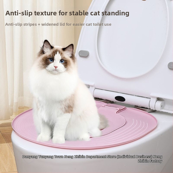 Tréner mačacej toalety - kruhové PVC, otvorená misa na mačky, normálne špecifikácie