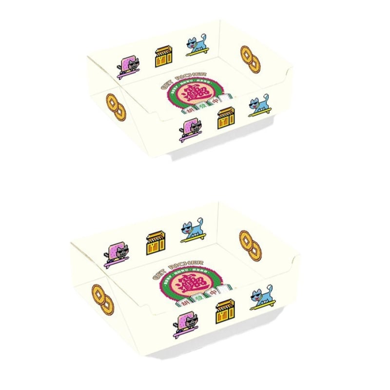Egyszer használható, vízálló, összecsukható macskaalom-tál kültéri utazásokhoz