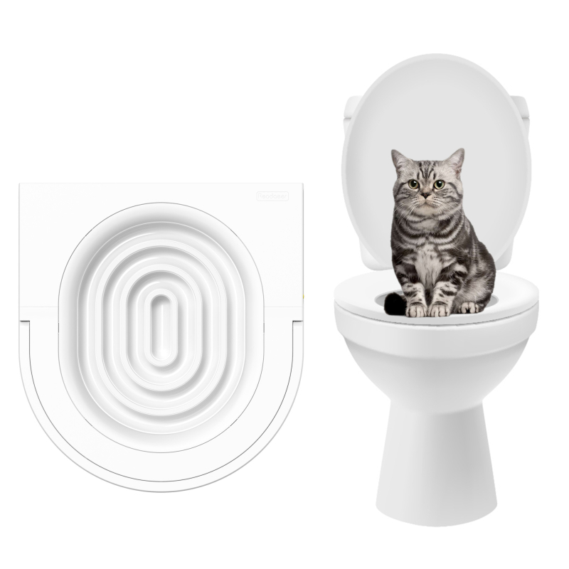 Macska WC-használatra edző készlet